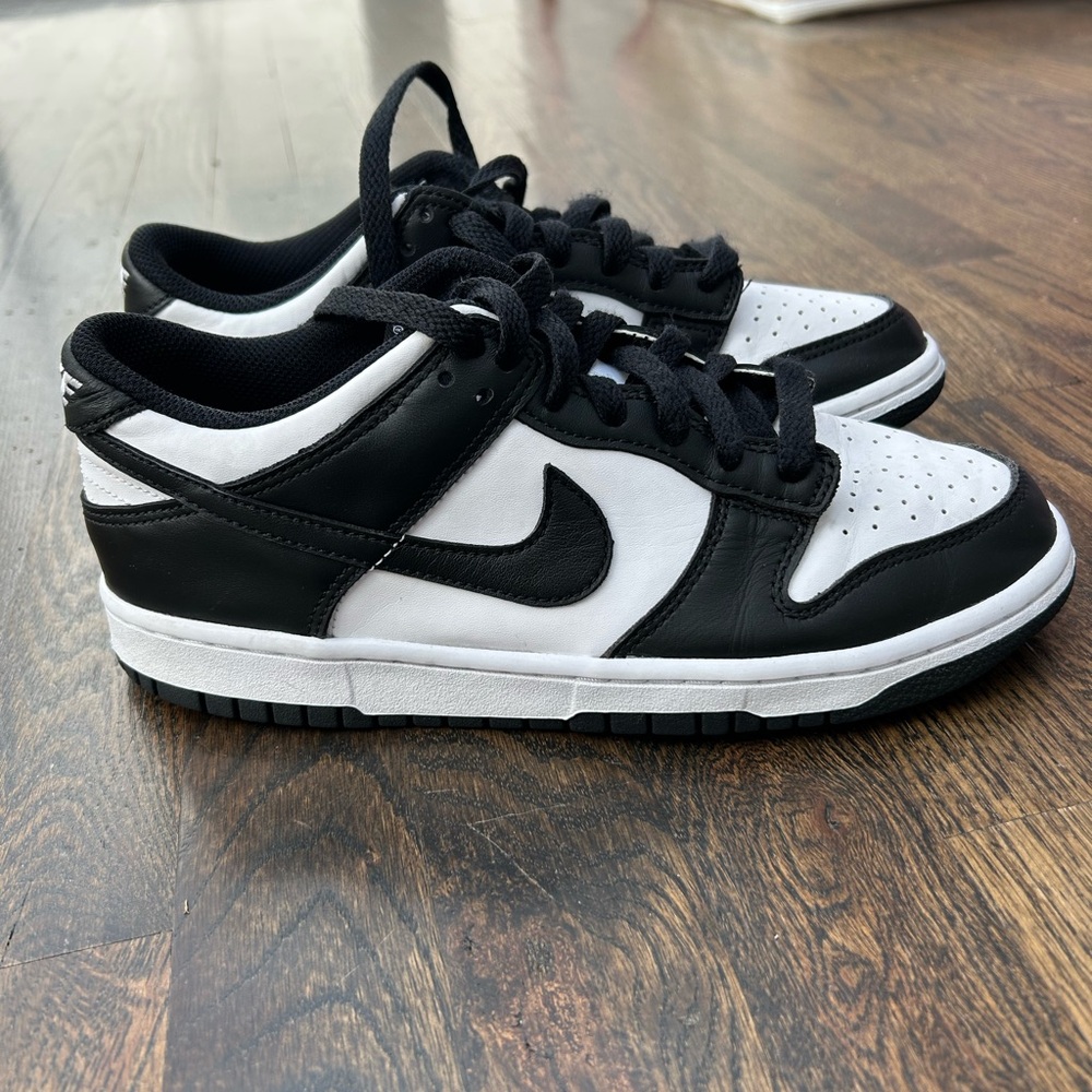 Nike Black and White Women's dunks